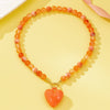 Sweetheart Beaded Heart Necklaces | 80N92994