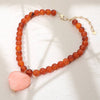 Heart Resin neck
