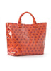 Large Polka Dot Vinyl Tote Bags | 40P636