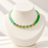 Shiny+Beaded Necklace