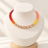 Shiny+Beaded Necklace