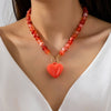 Sweetheart Beaded Heart Necklaces | 80N92994