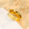 18K STAINLESS STEEL TARNISH FREE BAND RING | 40R140