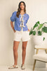 129815 Stripe Bow