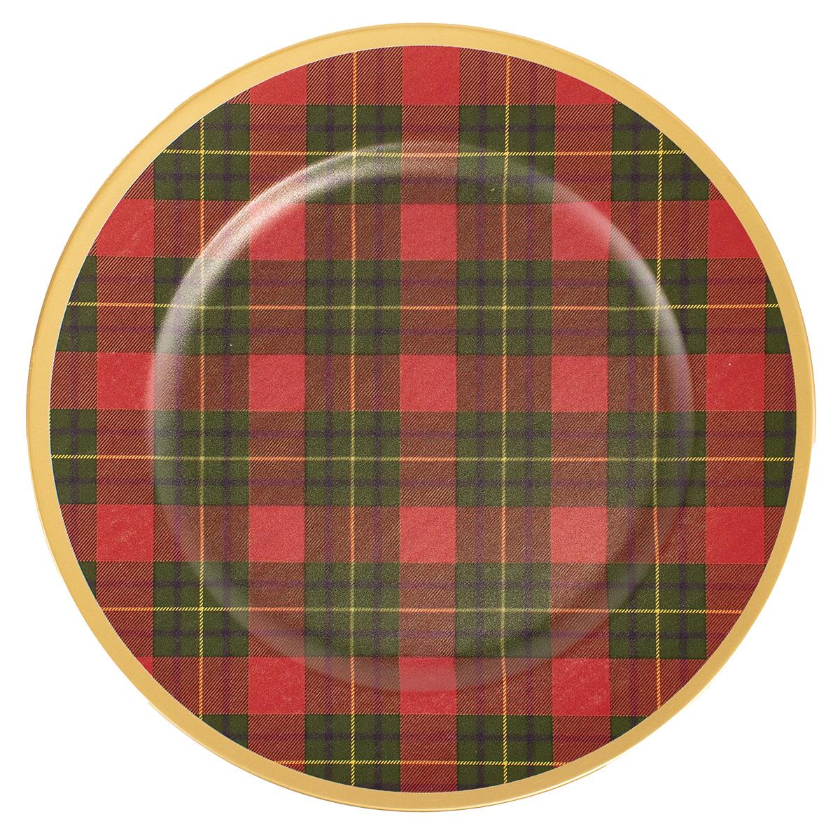 Christmas Plaid Charger