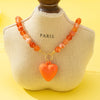 Sweetheart Beaded Heart Necklaces | 80N92994