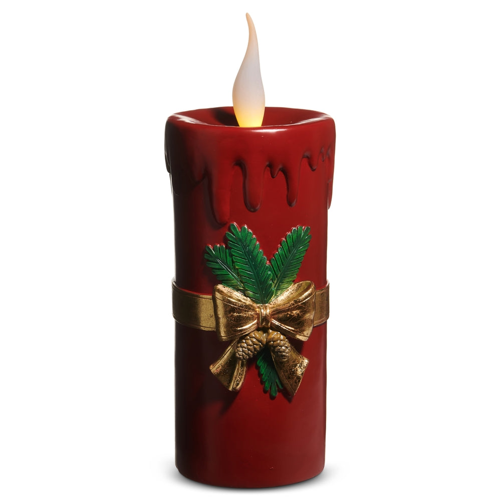 Red Vintage Candle