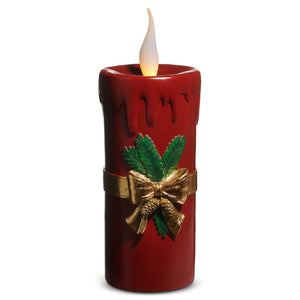 Red Vintage Candle