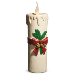 White Vintage Candle