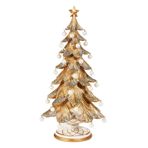 Gold Tree with Pearls