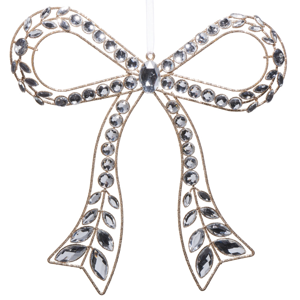 Jeweled Bow Ornament