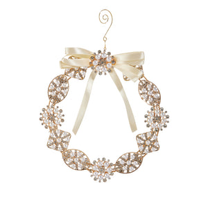 Pearl Wreath Ornament