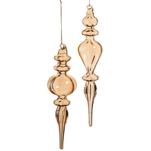 Pearlized Glass Ornament