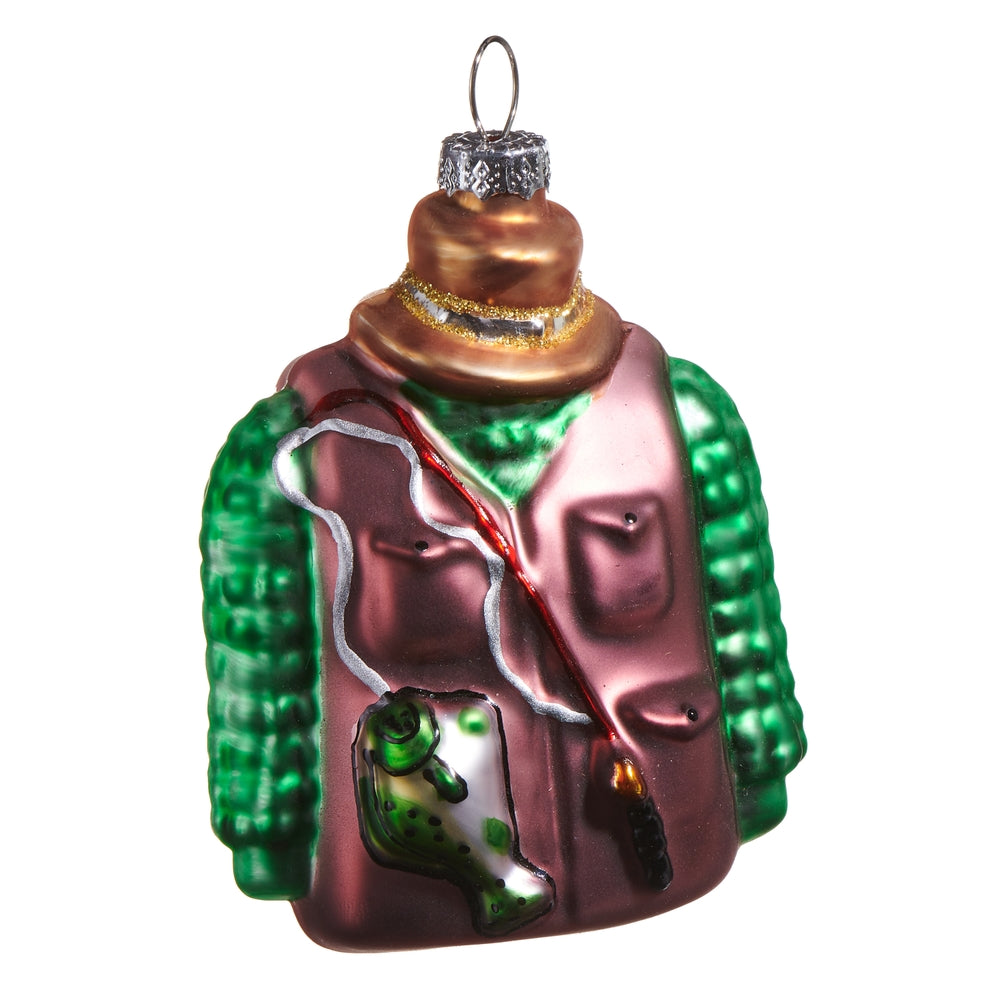 Fishing Vest Ornament