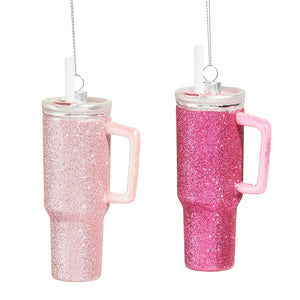 Pink Tumbler Ornament