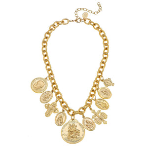 3882g Saints Charm Necklace