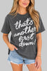 That's Another First Down Puff Cropped Tee