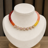 Shiny+Beaded Necklace