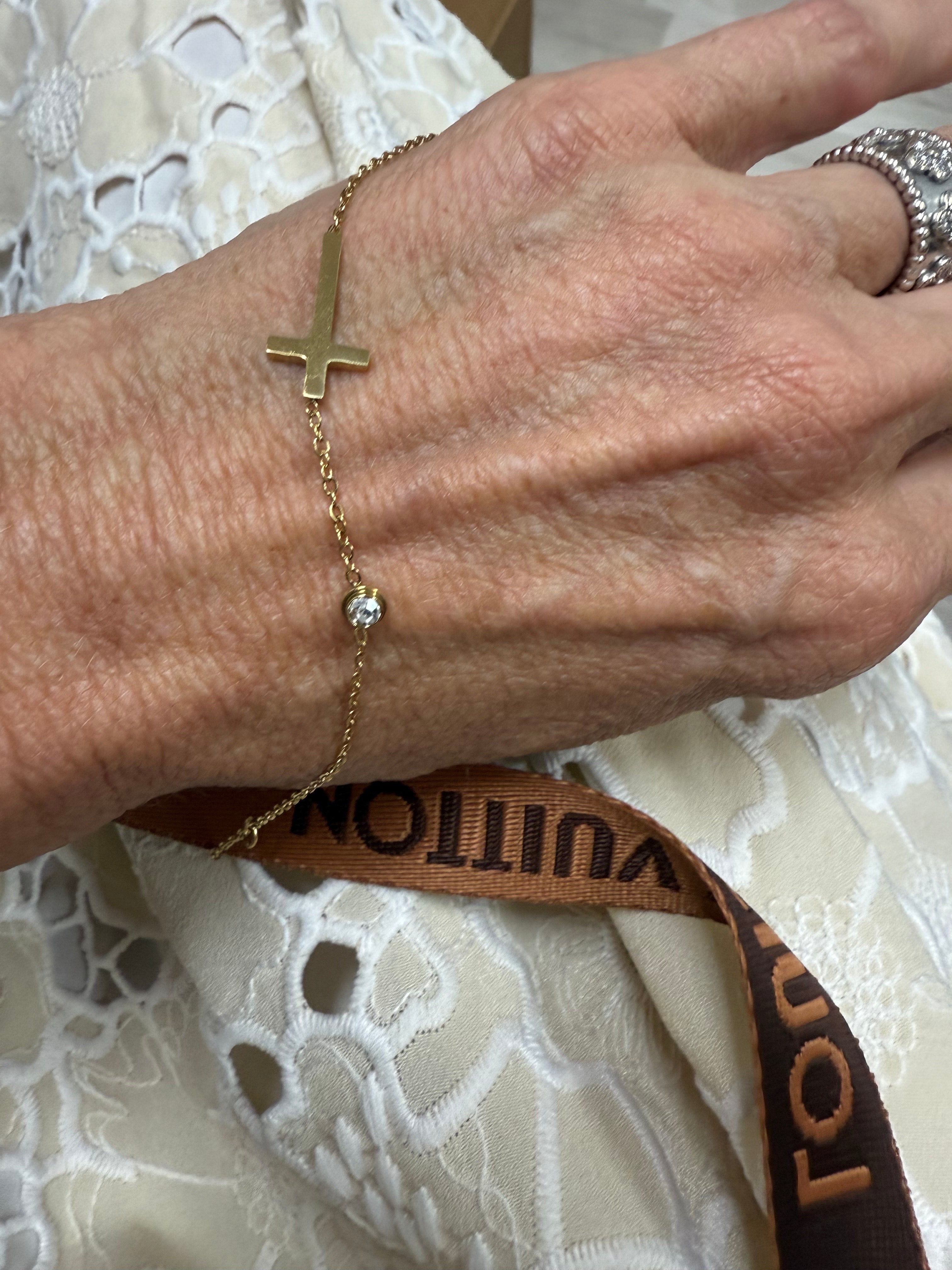 Faith Based Cross Braclet