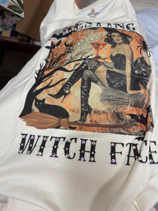 RESTING WITCH FACE TEE