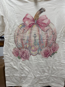 PUMPKIN ROSE TEE