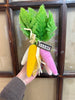 WHO195 - Colored Carrot (Cluster of 6)