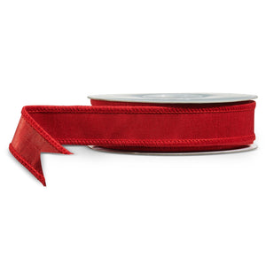 Red Wired Ribbon