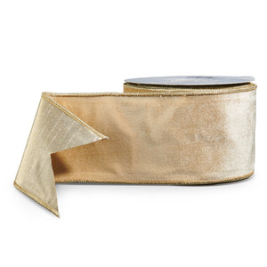 Gold Wired Ribbon