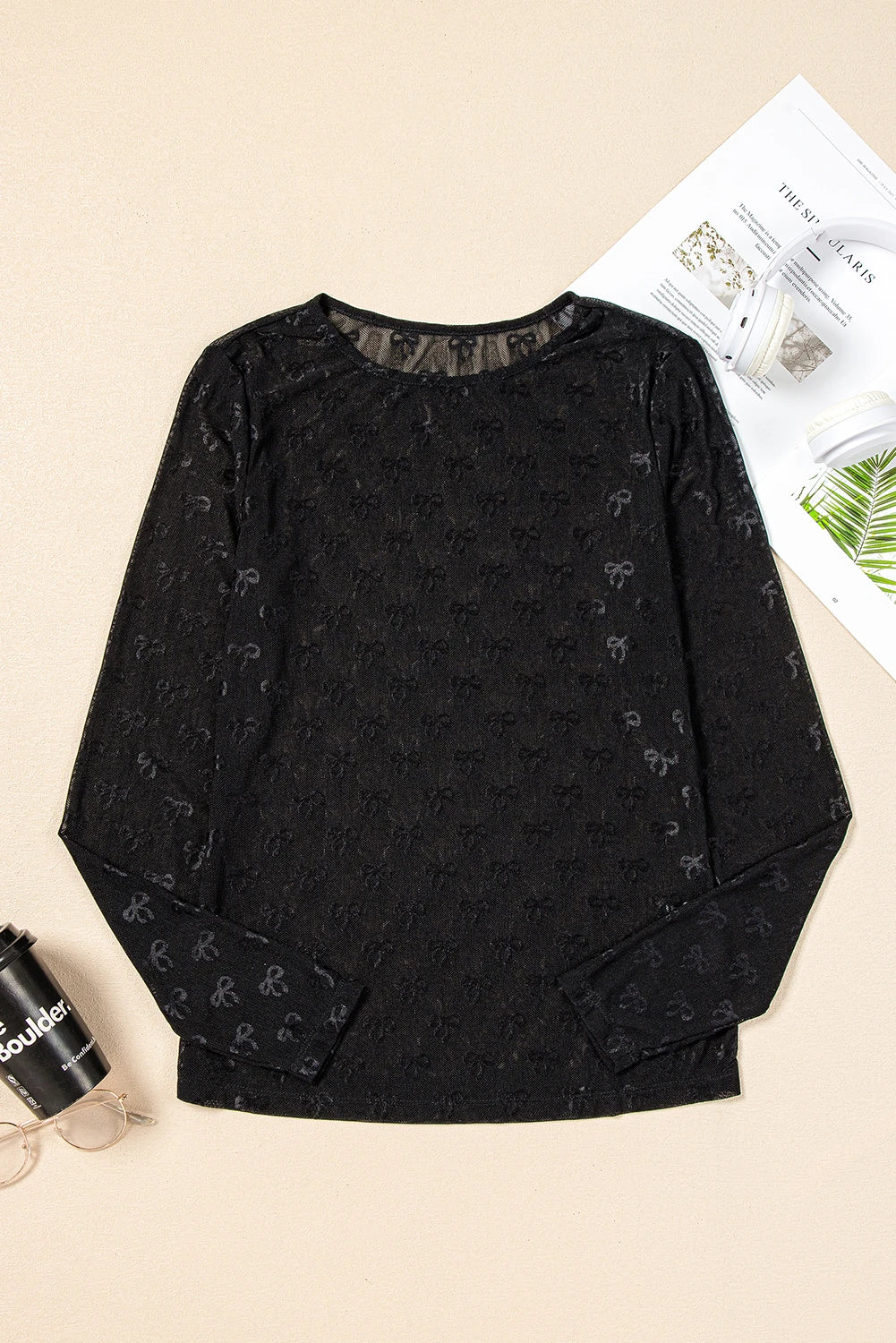 30571 Bow Pattern Top
