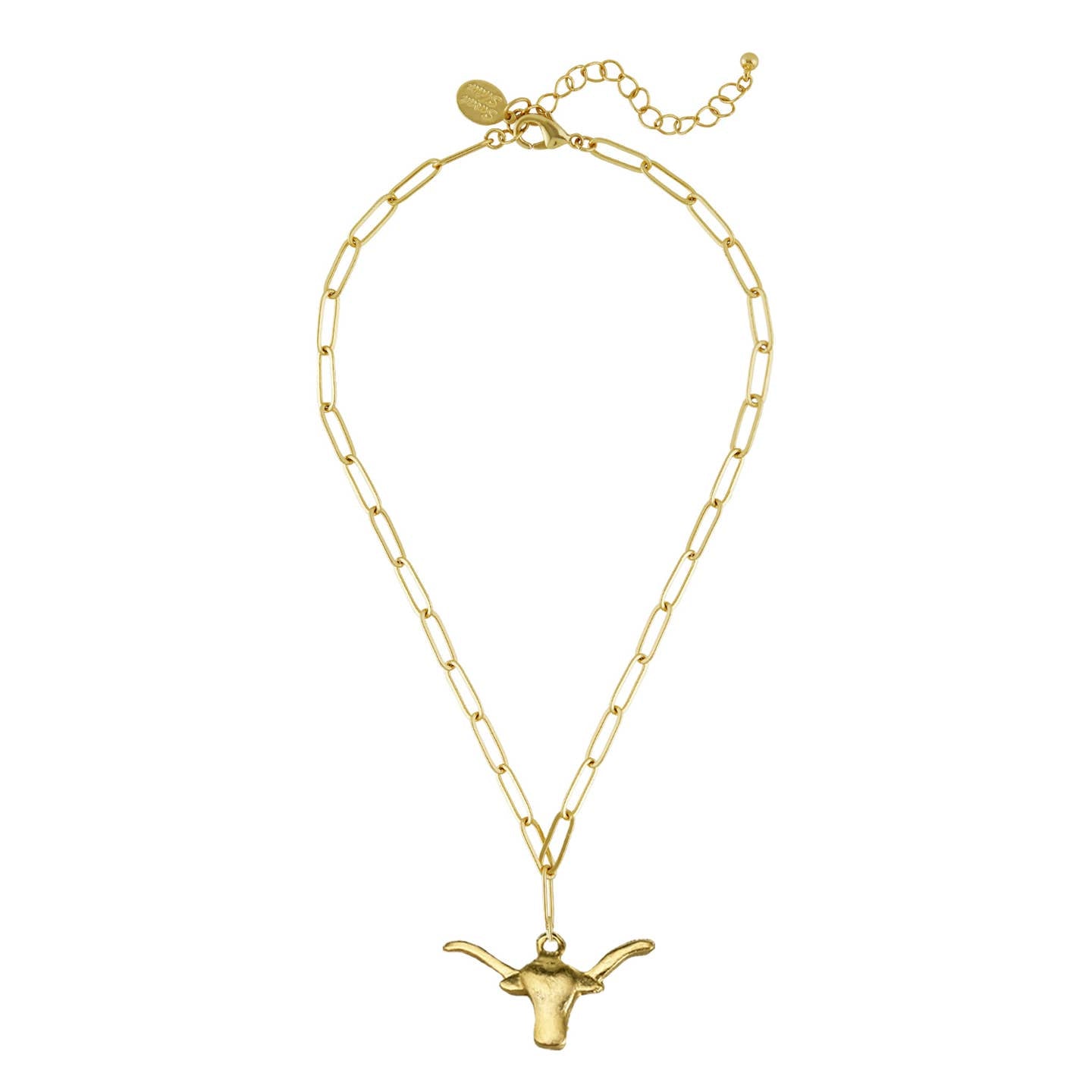 3013PG Longhorn Necklace