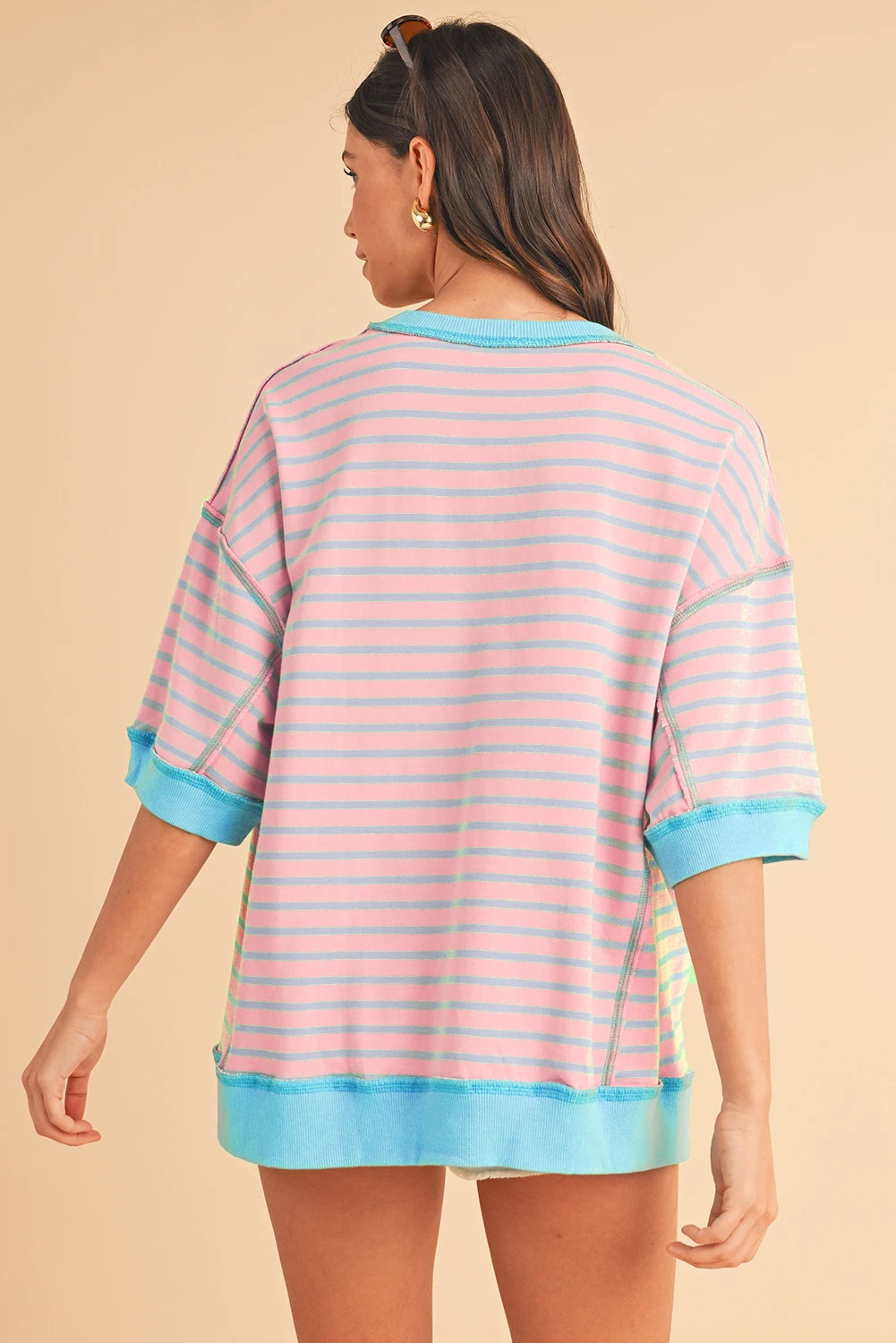 25225034-P Stripe Oversized
