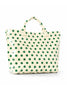 Large Polka Dot Vinyl Tote Bags | 40P636