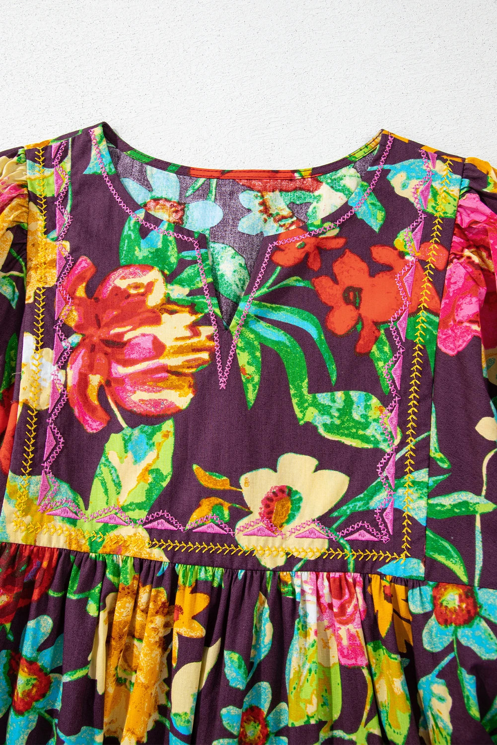 30084 Flower Blouse