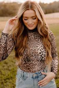6421657 Leopard Bodysuit
